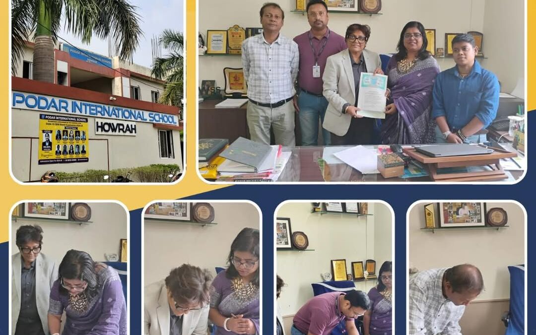 KKGlobus ventures Collaboration with Podar International School Howrah